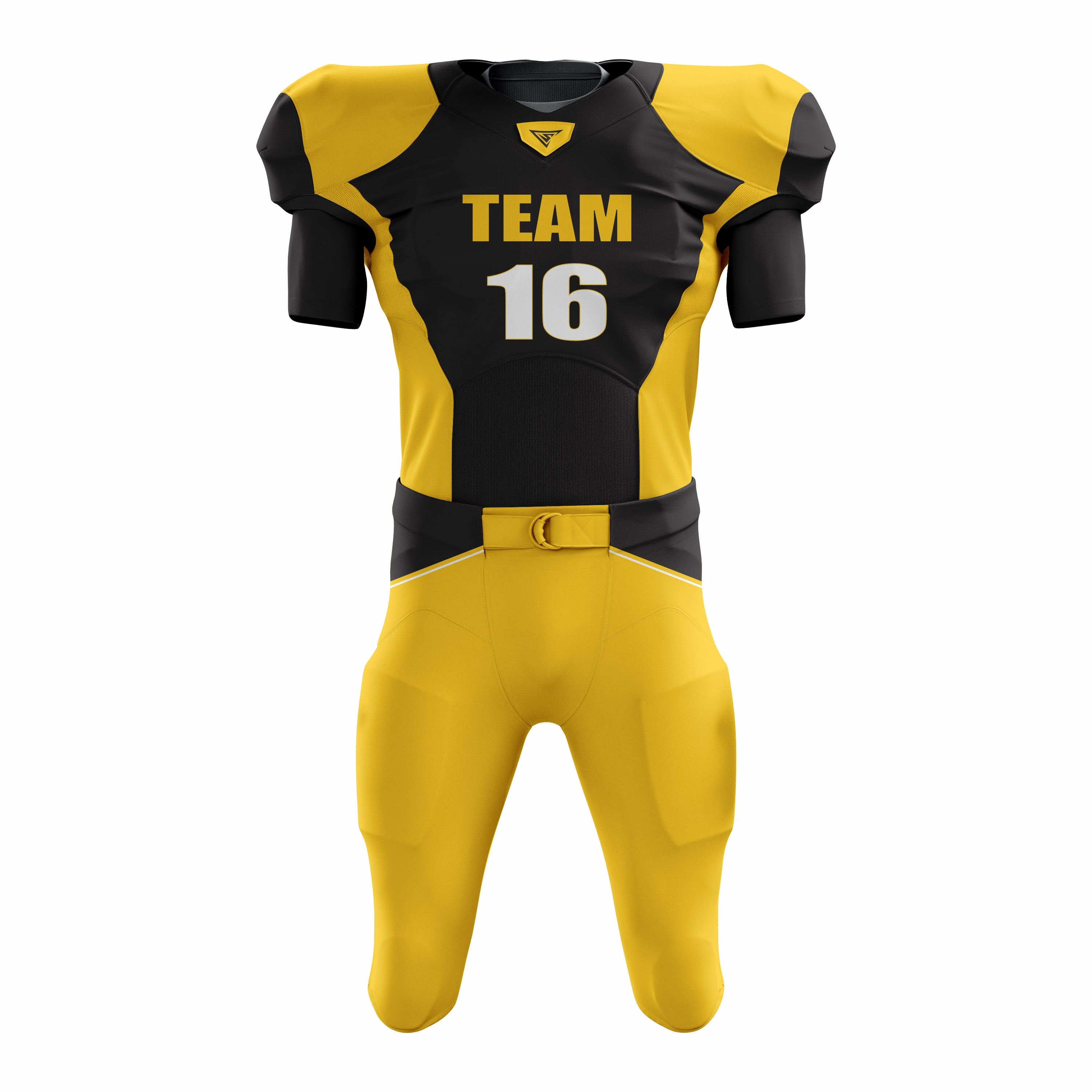 Custom Football Uniform (with Integrated Pads)
