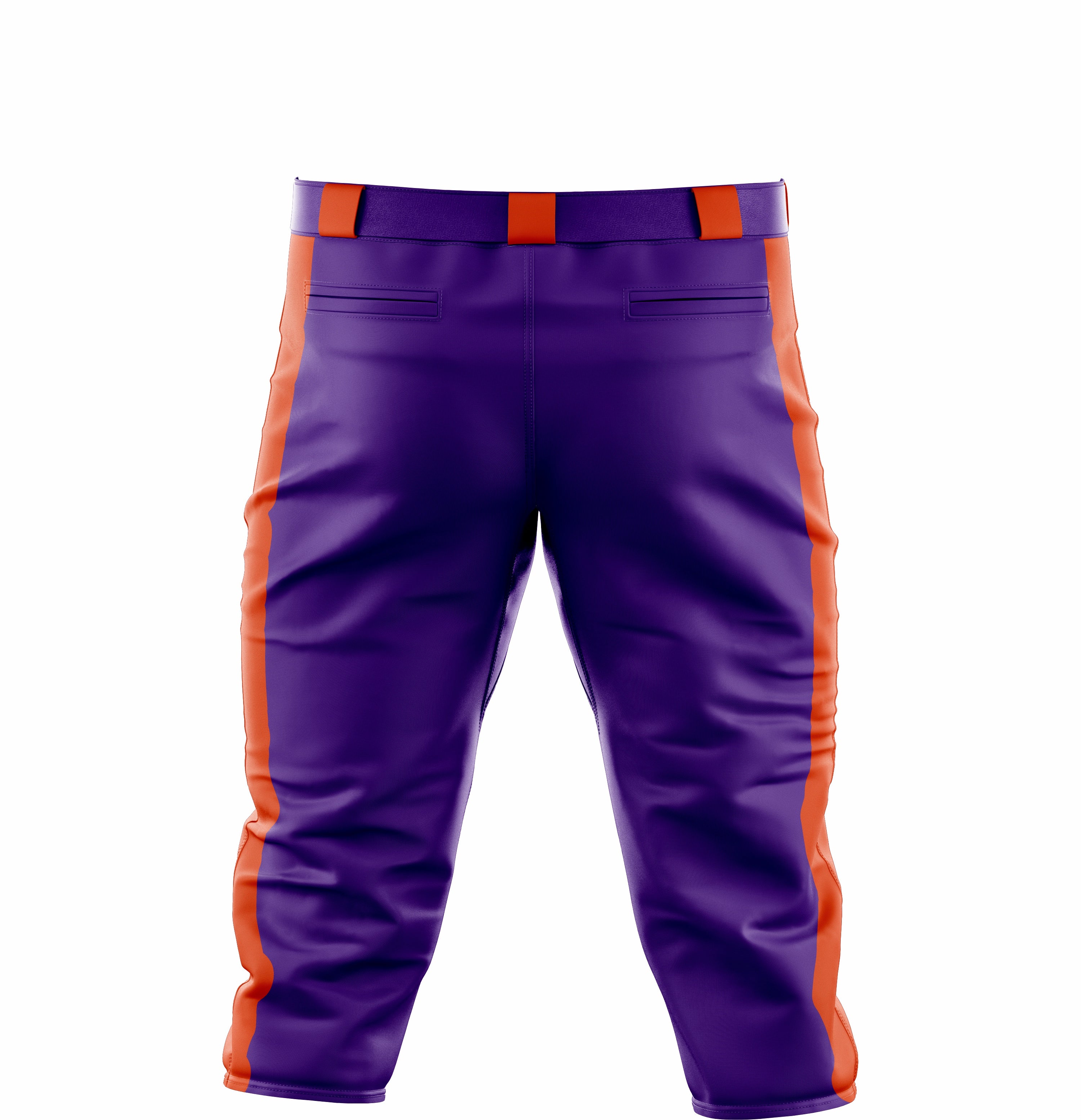 Custom Blue & Orange Baseball Knicker Pant
