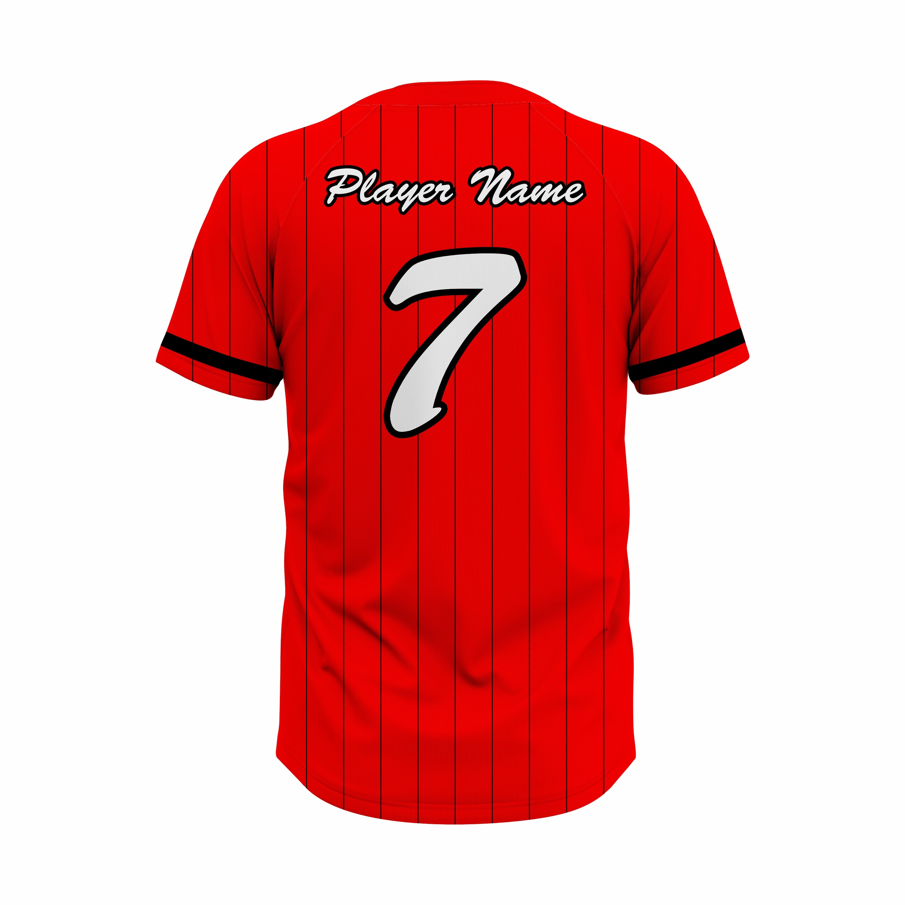 Custom Orange & Black Authentic Baseball two Buttons Jersey