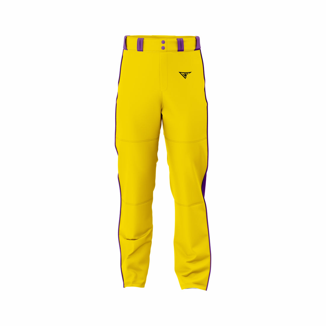 Custom Yellow & Purple softball Pant