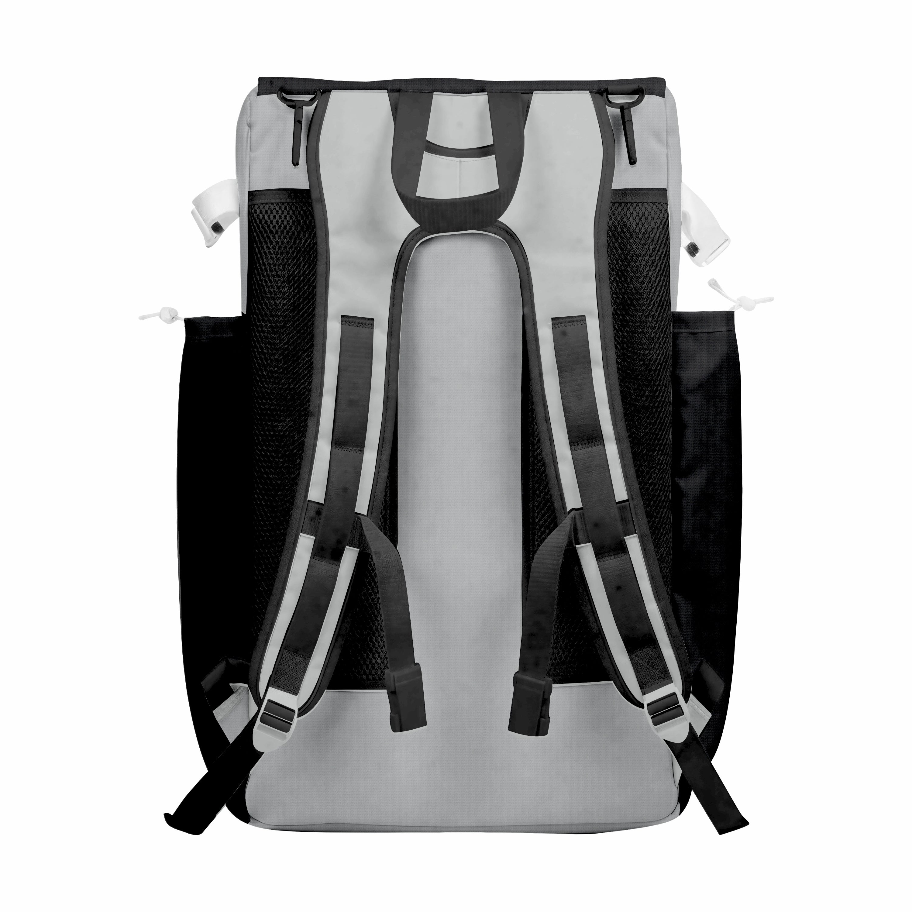 CUSTOM GREY, BLACK & YELLOW ELITE BASEBALL/SOFTBALL BACKPACKS