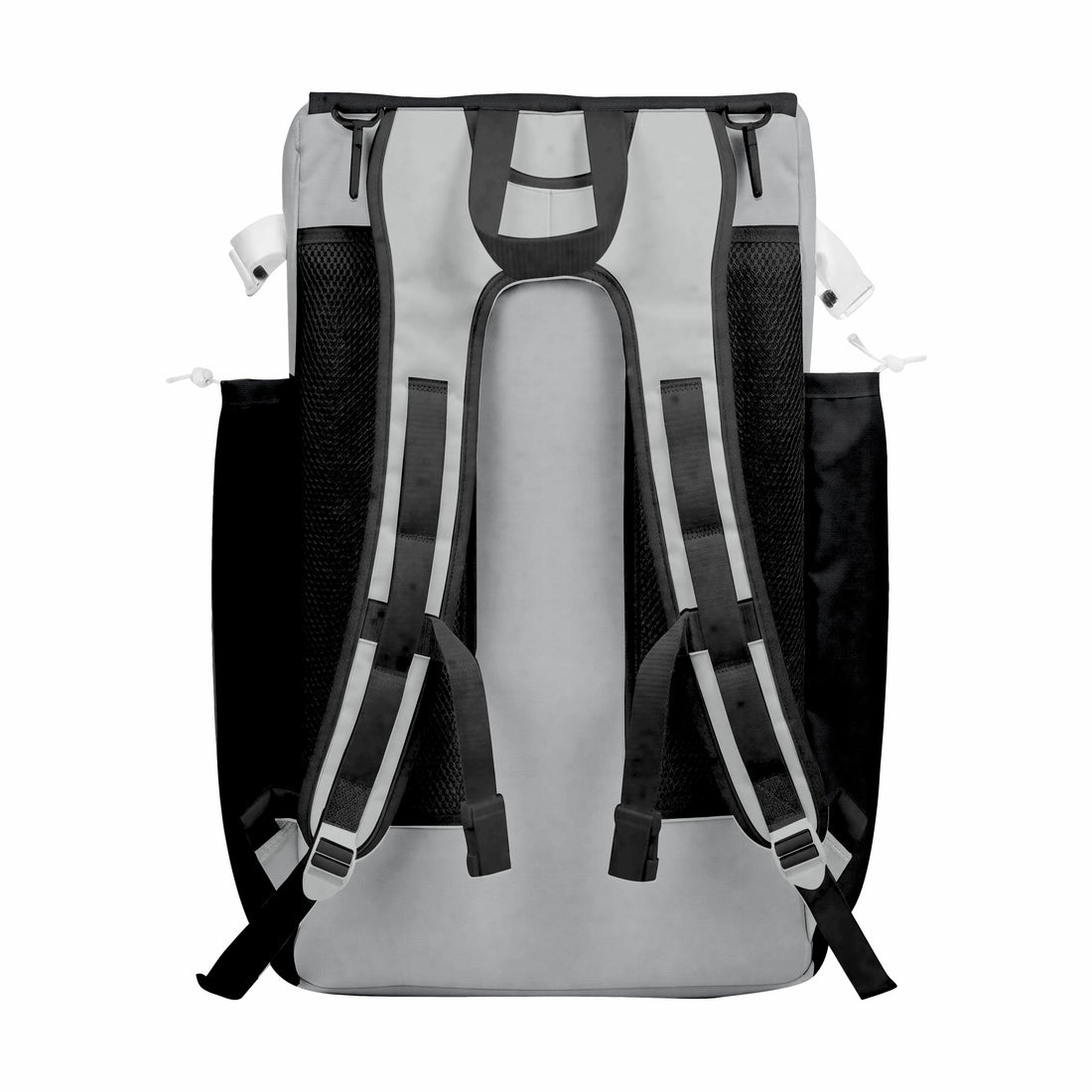 CUSTOM GREY, BLACK & YELLOW ELITE BASEBALL/SOFTBALL BACKPACKS