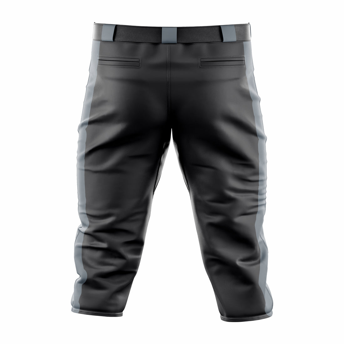 Custom Black & Grey softball Knicker Pant