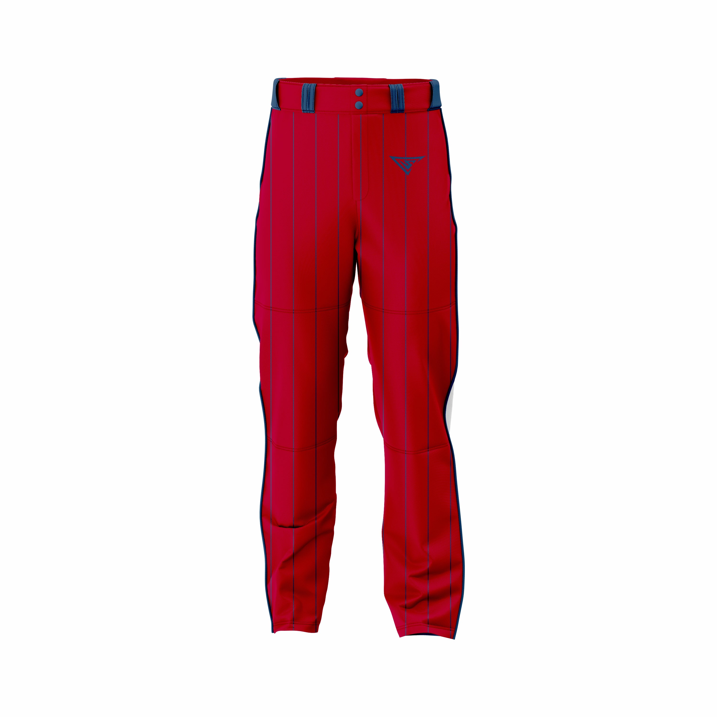 Custom Red & Blue Baseball Pant