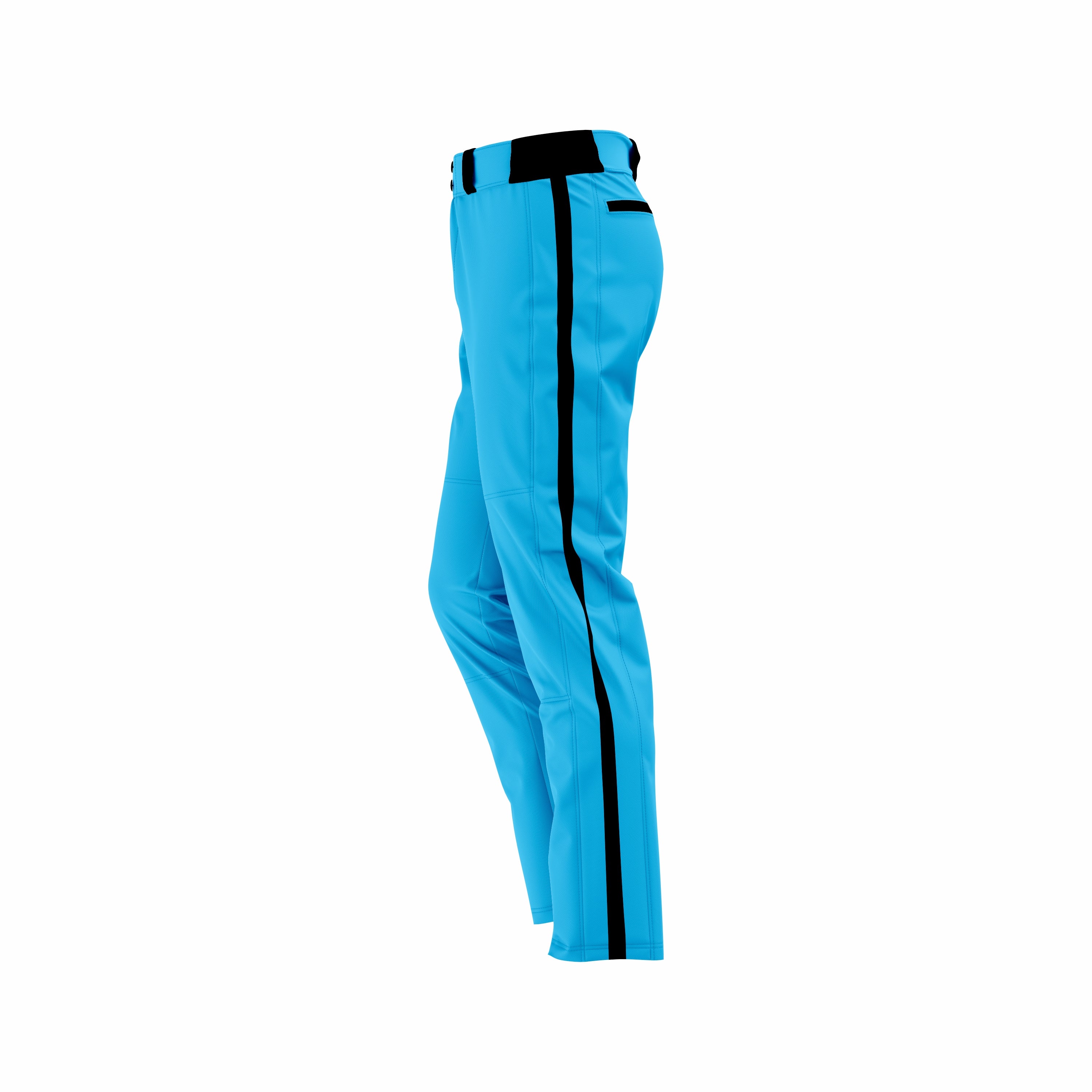 Custom Blue & Black softball Pant