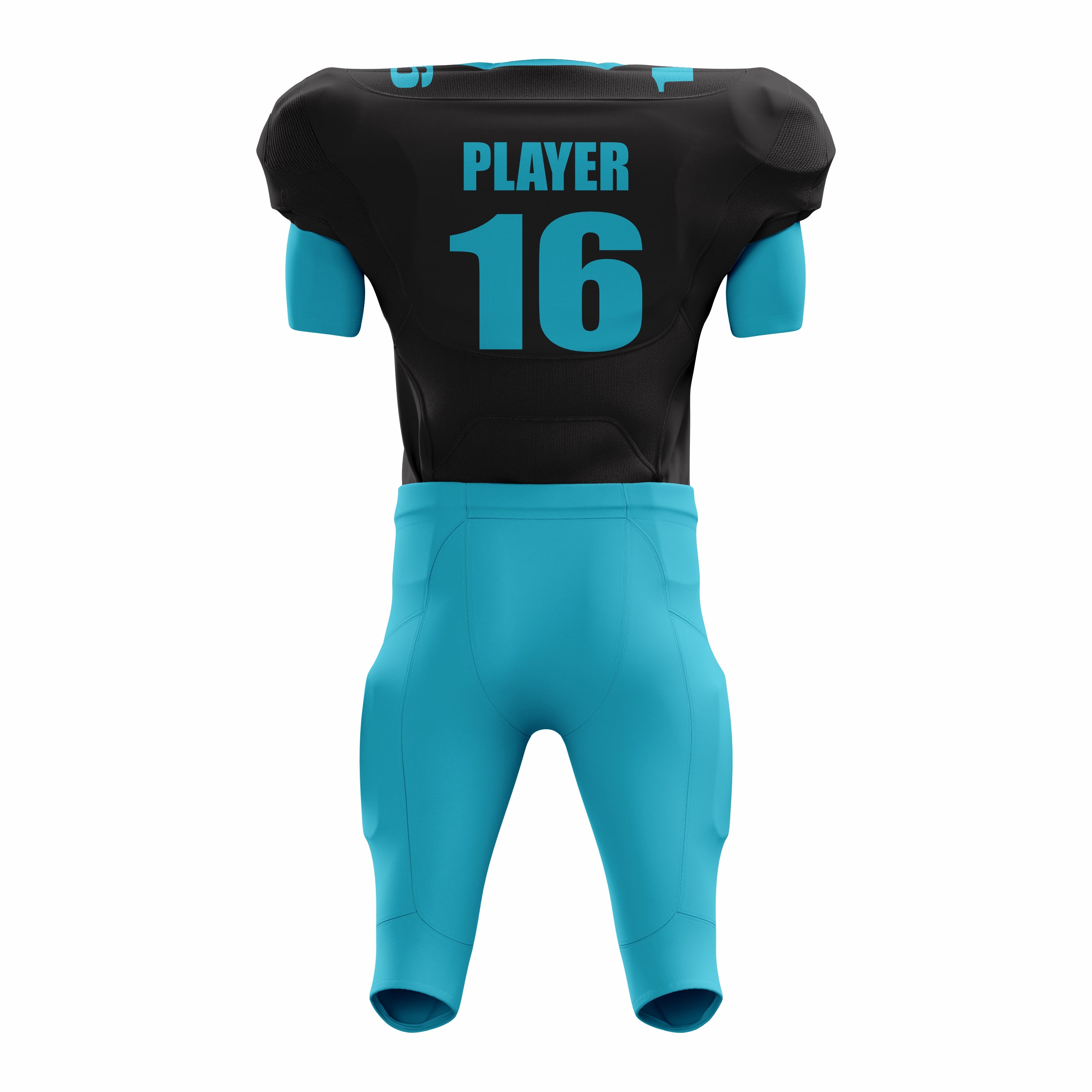Custom Football Uniform (with Integrated Pads)