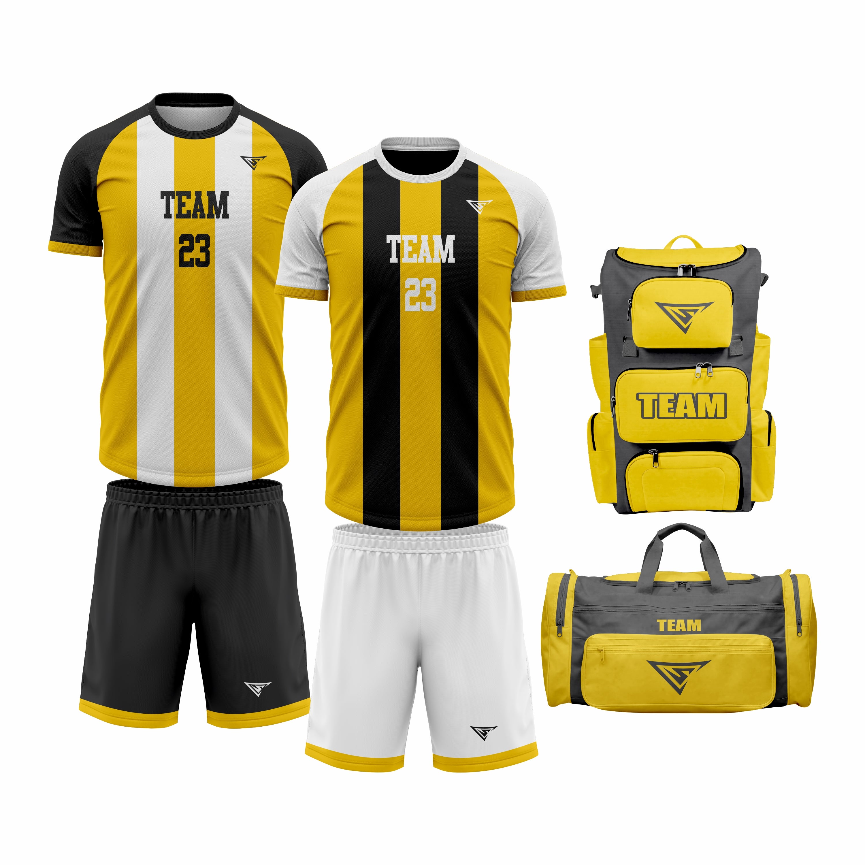 Custom Reversible Soccer Team Uniform Package - All-Star