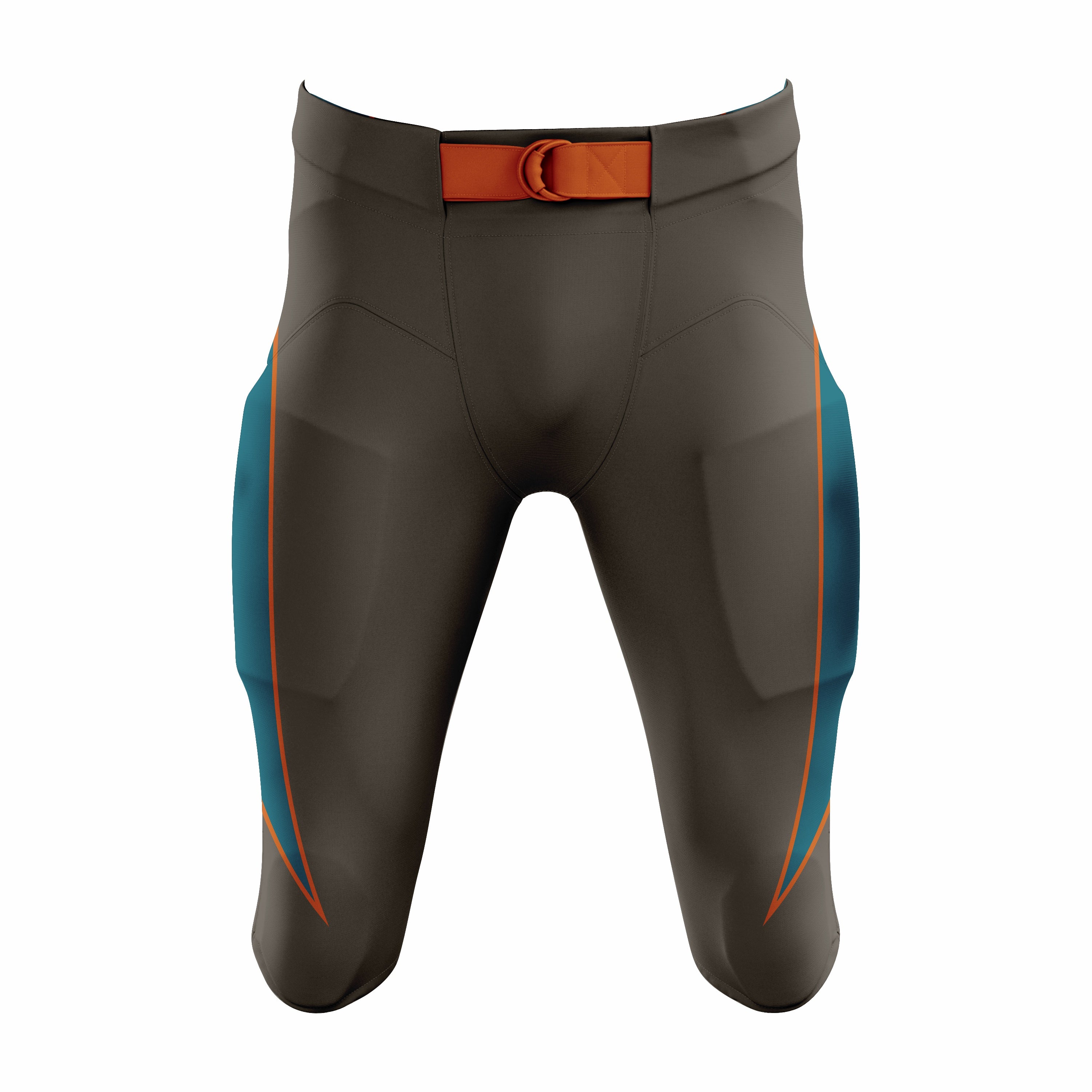 Custom Black & Red American Football Pant