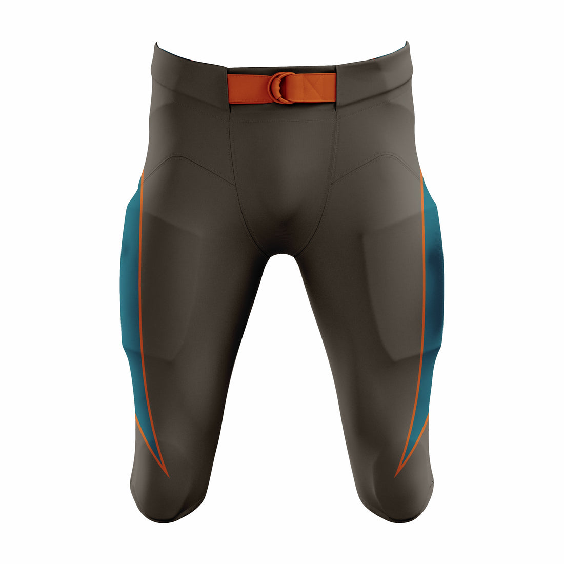 Custom Black & Red American Football Pant
