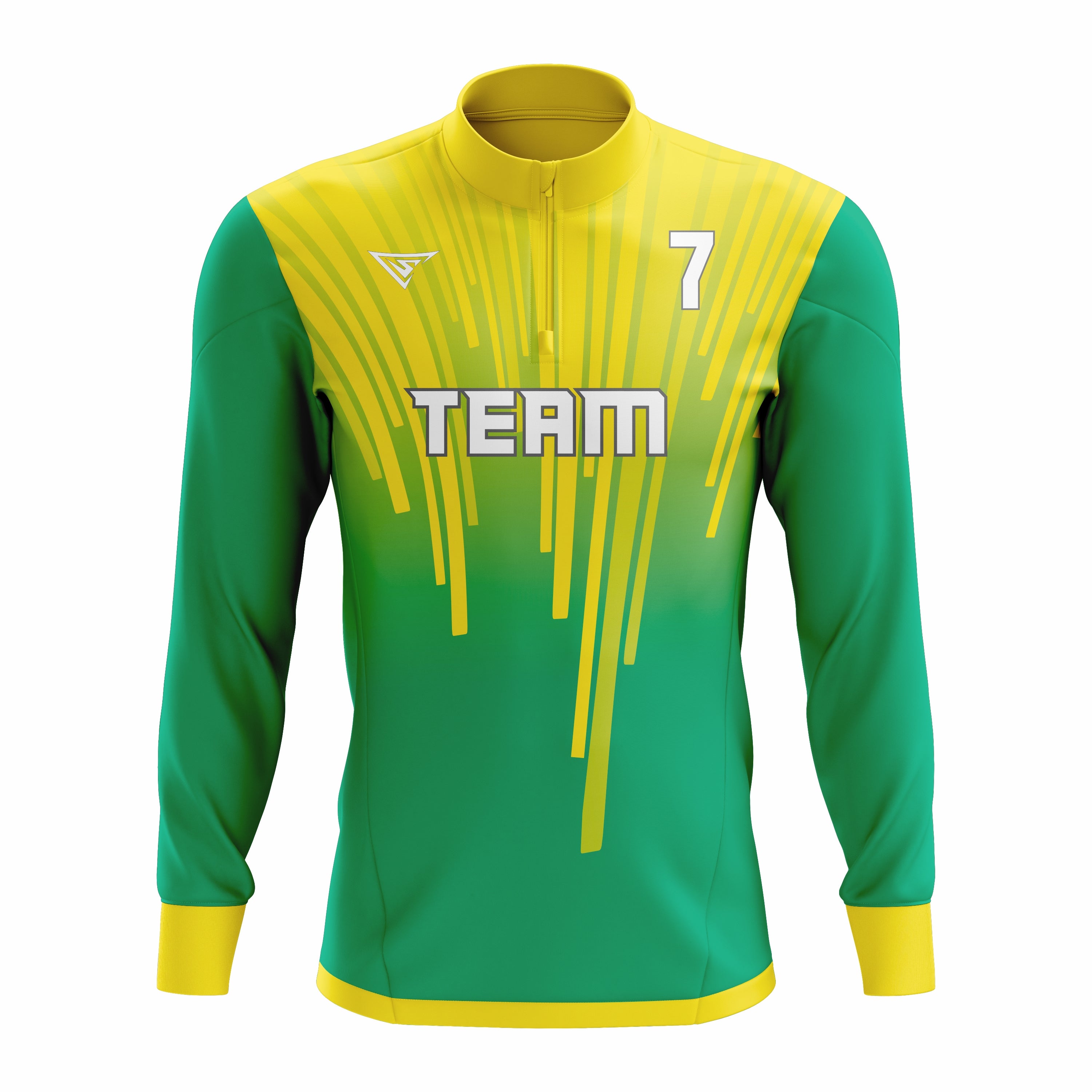CUSTOM ¼ ZIP LONG SLEEVE CAGE JACKETS