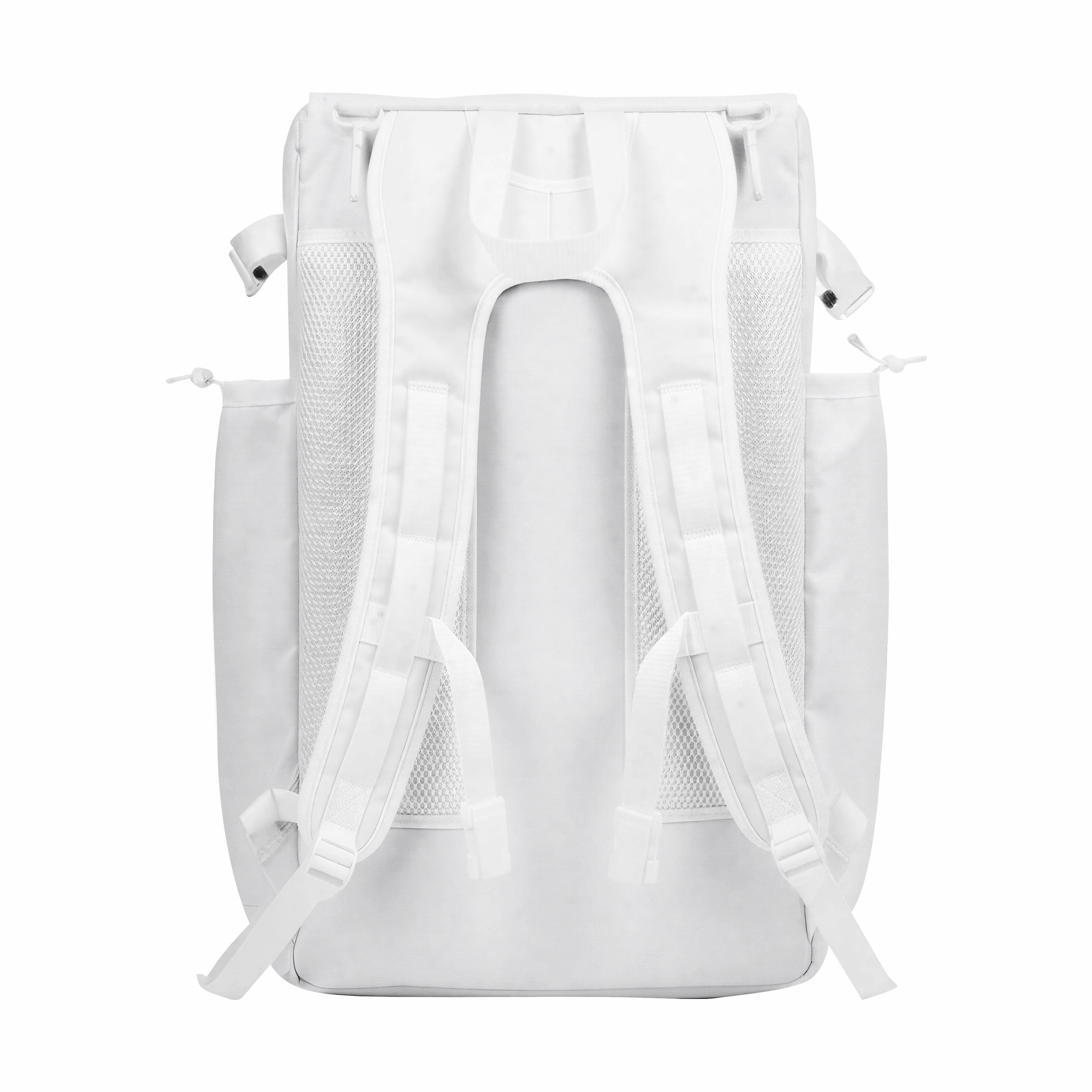 CUSTOM WHITE, BLUE & RED ELITE BASEBALL/SOFTBALL BACKPACKS