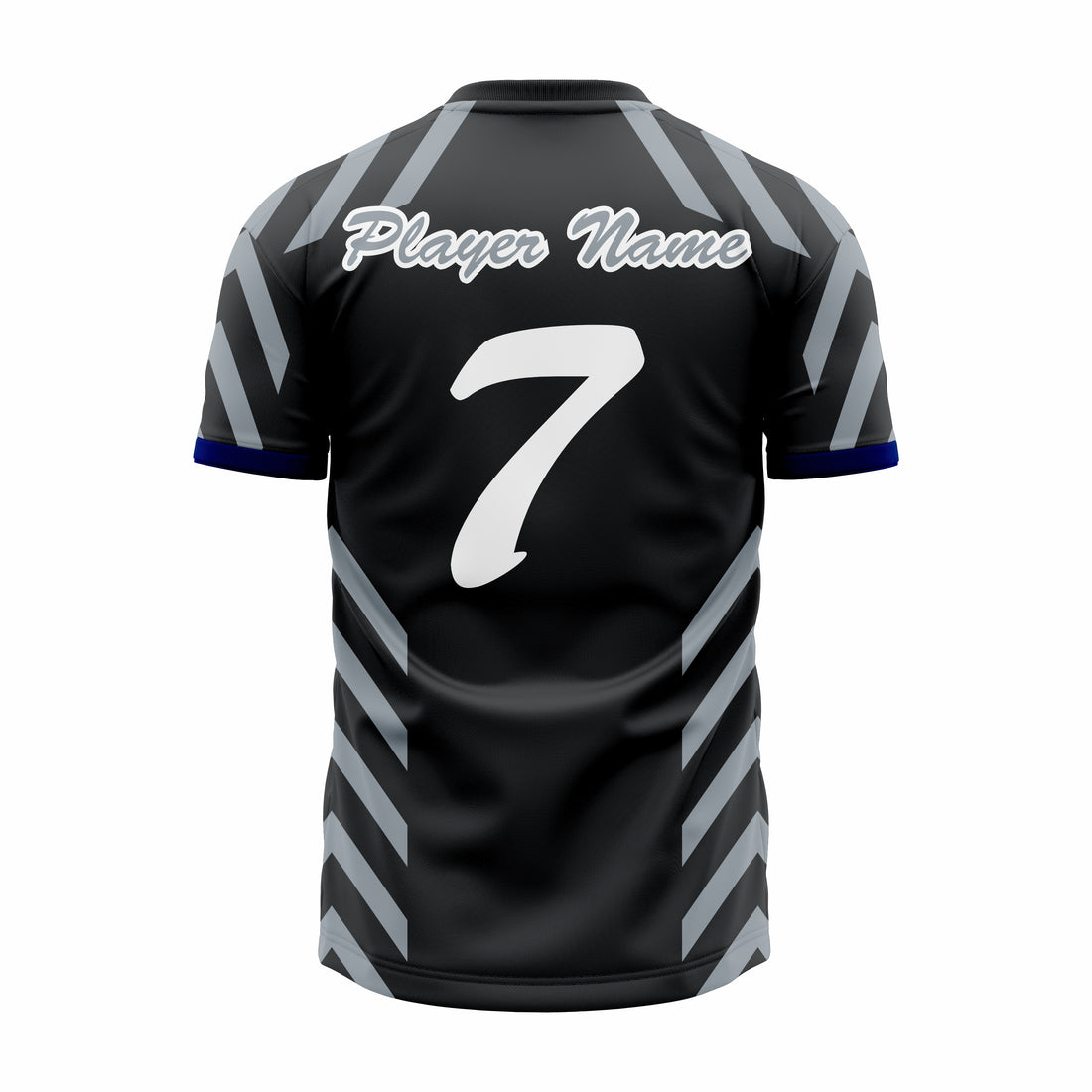 Custom Black & Grey V-Neck Softball Jerseys