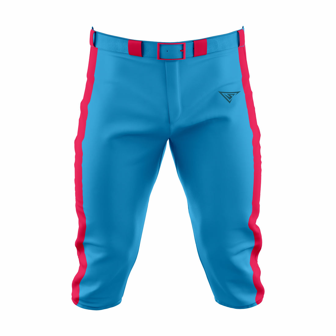 Custom Pink & Cyan softball Knicker Pant
