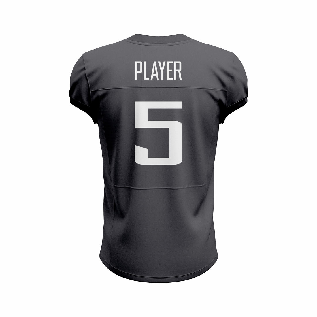 Custom Black & White American Football Jersey
