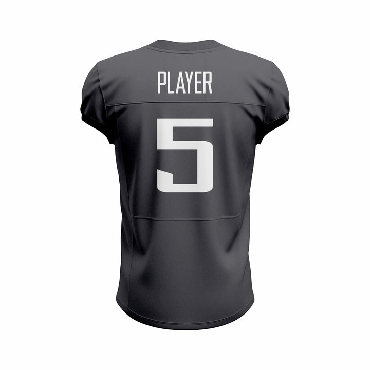 Custom Black & White American Football Jersey