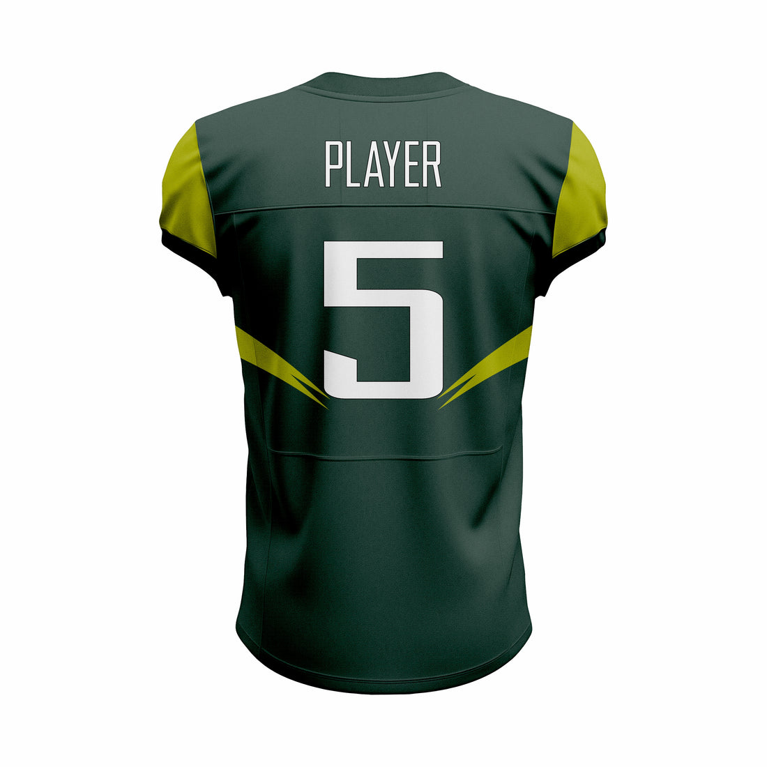 Custom Black & Green American Football Jersey