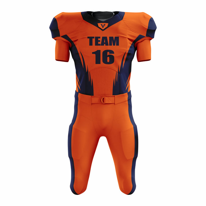 Custom Football Uniform (with Integrated Pads)
