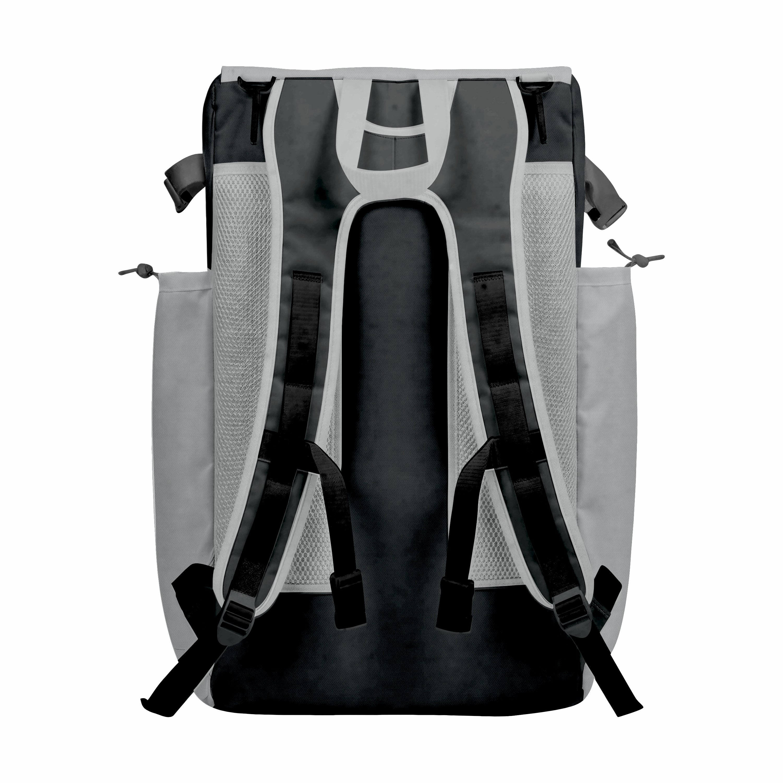 CUSTOM BLACK & GREY ELITE BASEBALL/SOFTBALL BACKPACKS