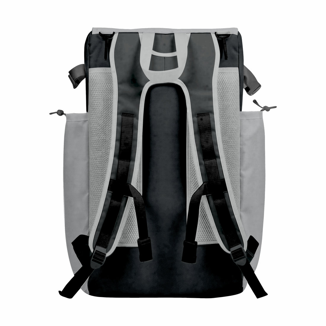 CUSTOM BLACK & GREY ELITE BASEBALL/SOFTBALL BACKPACKS