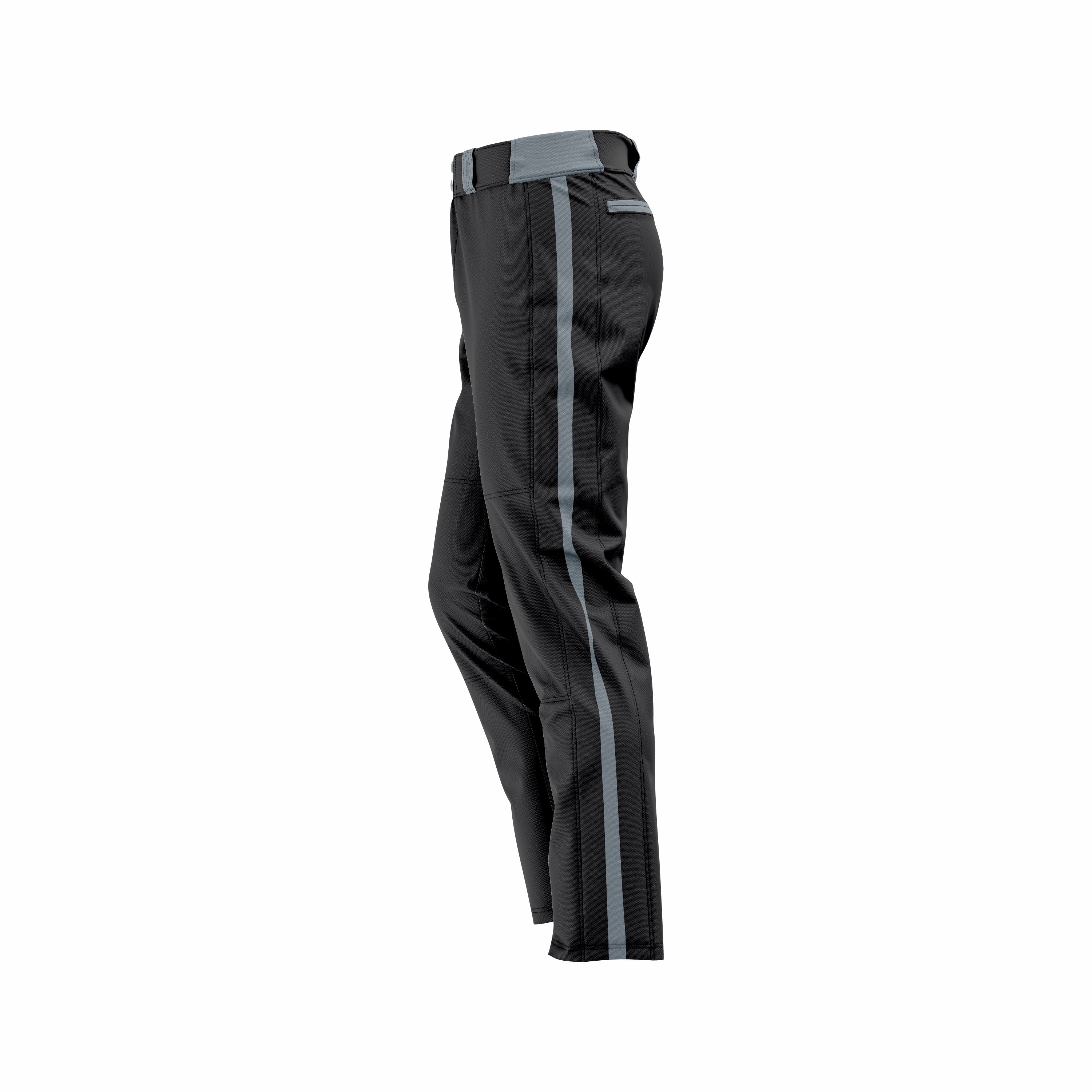 Custom Black & Green softball Pant