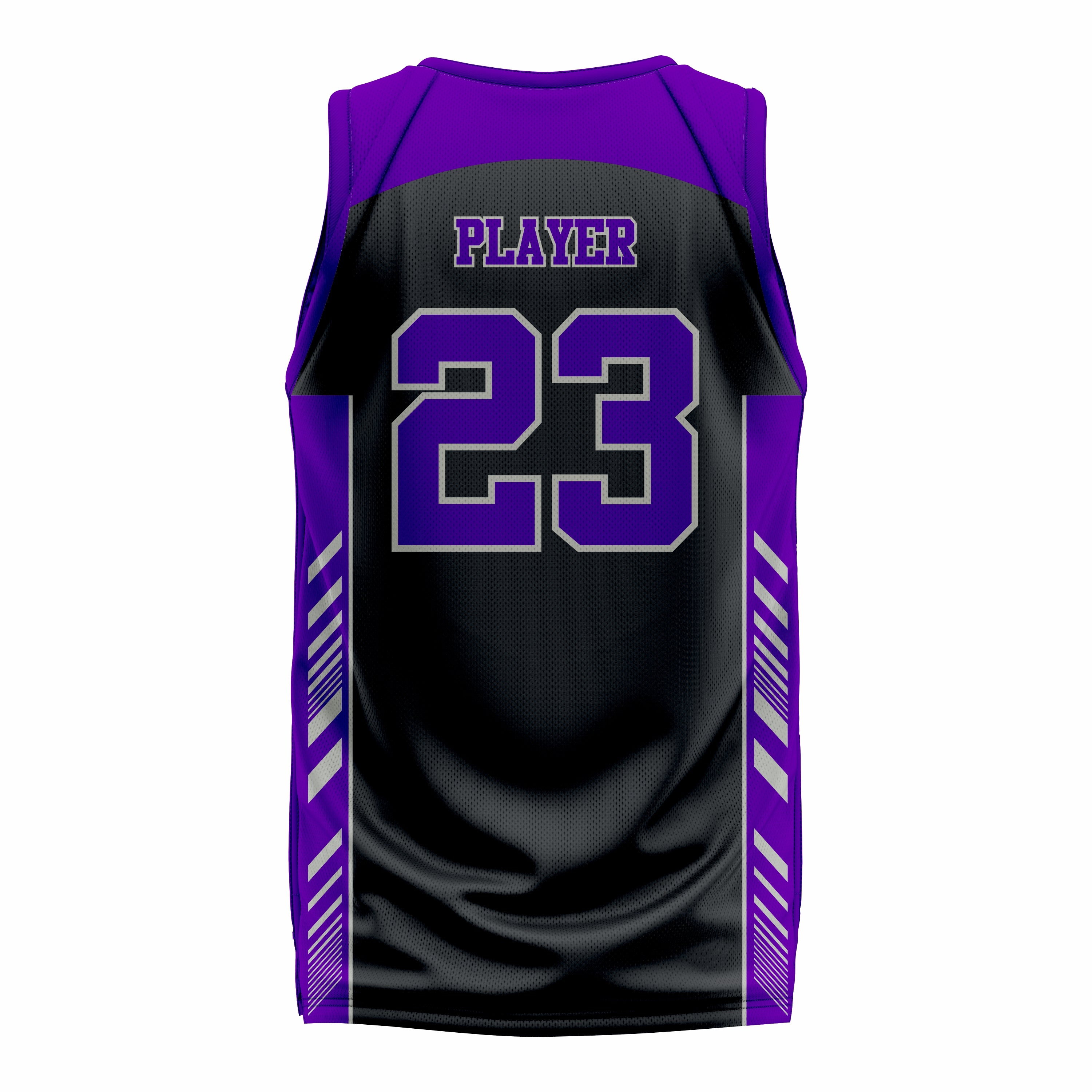 Custom Purple Black Basketball Jersey | Sports Custom Uniform