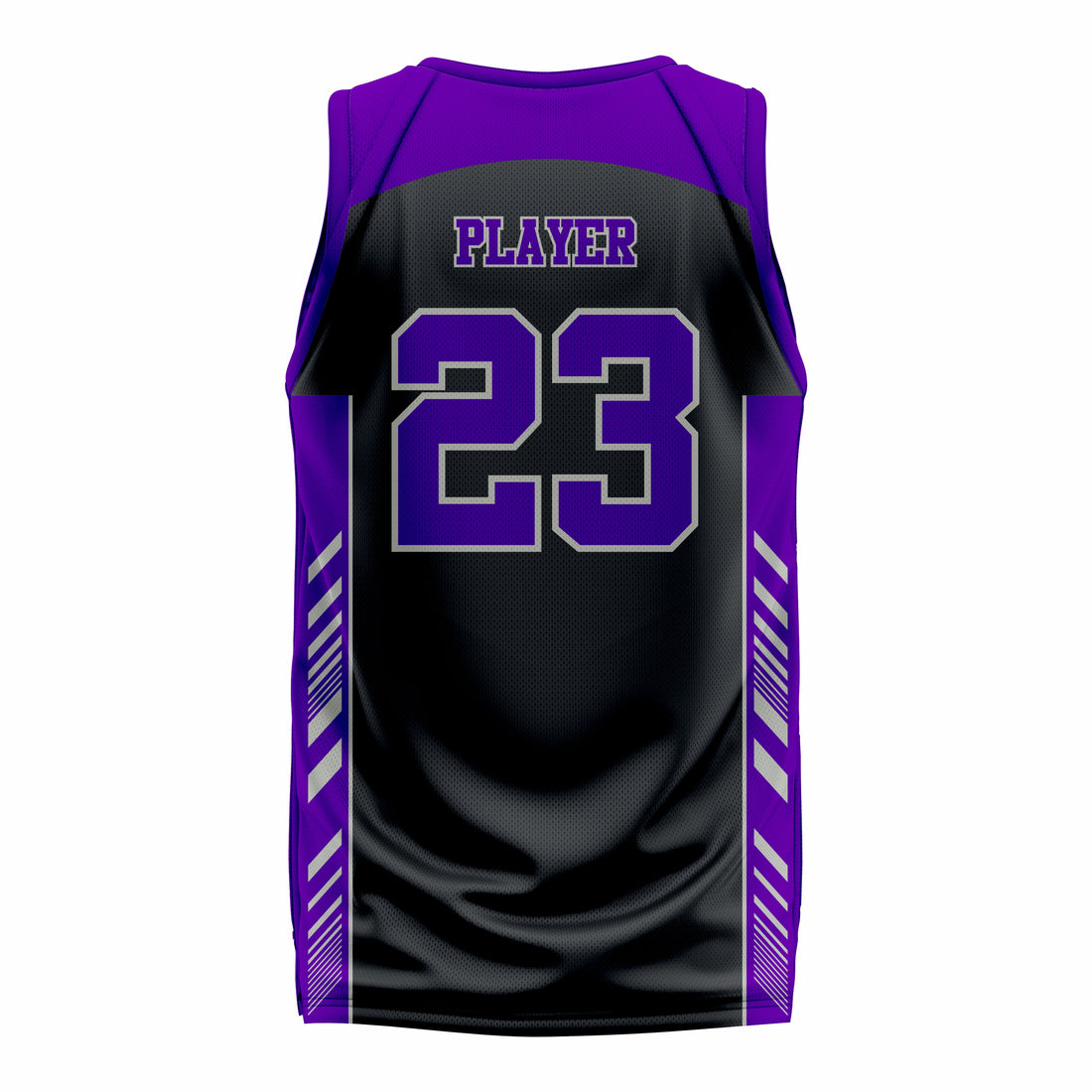 Custom Purple Black Basketball Jersey | Sports Custom Uniform