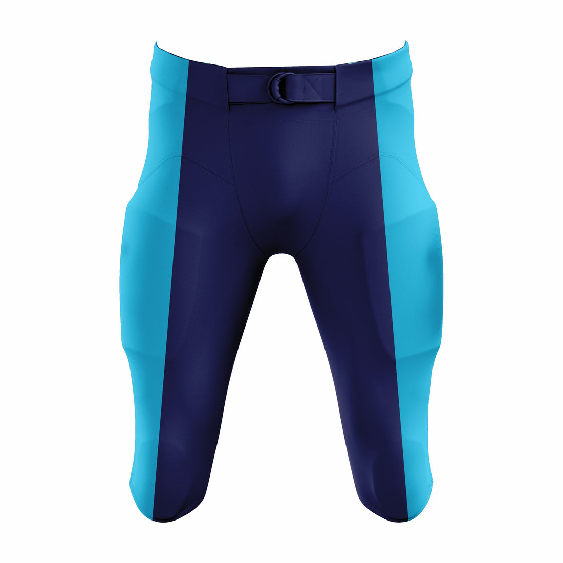 Custom Blue & Cyan American Football Pant