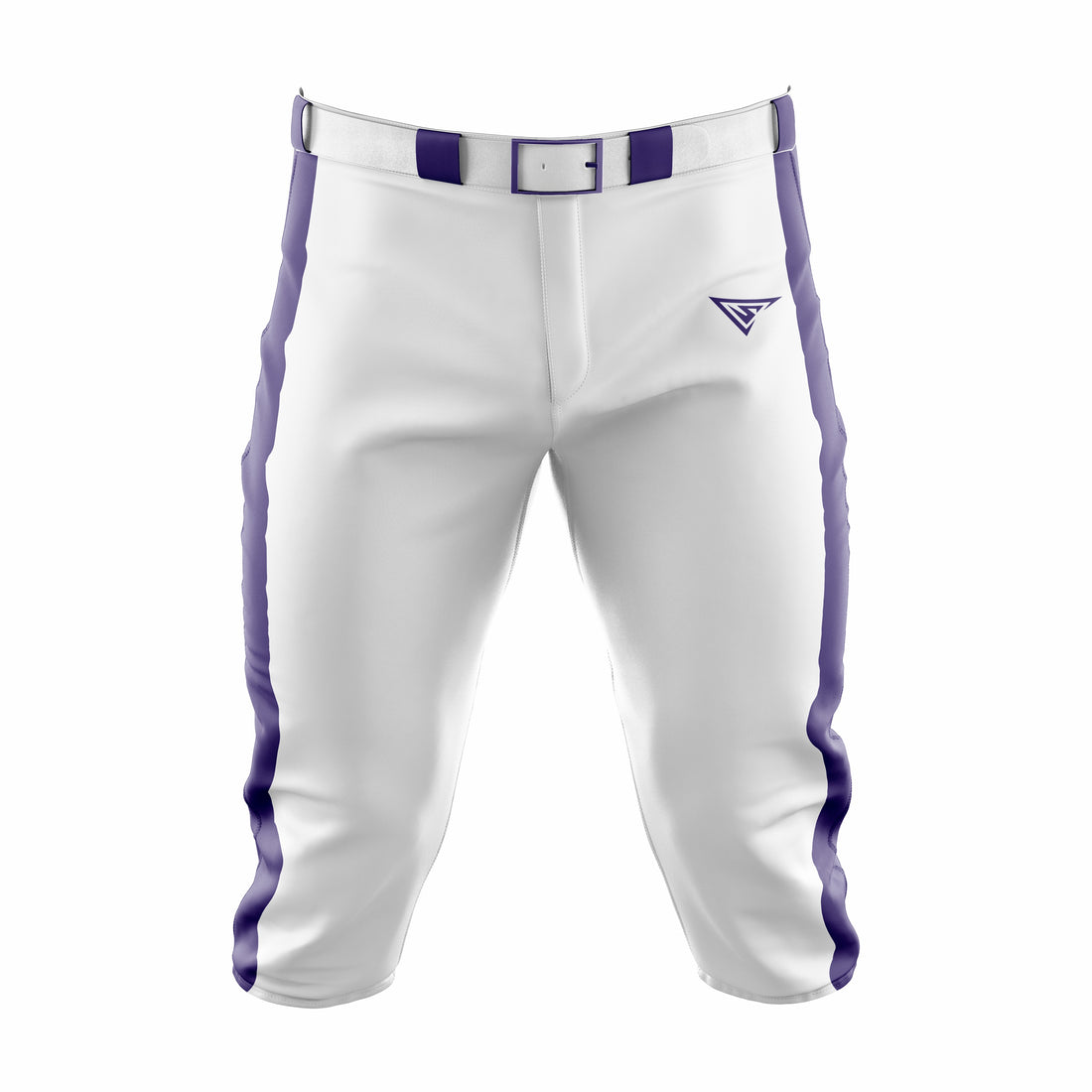 Custom White & Blue Baseball Knicker Pant