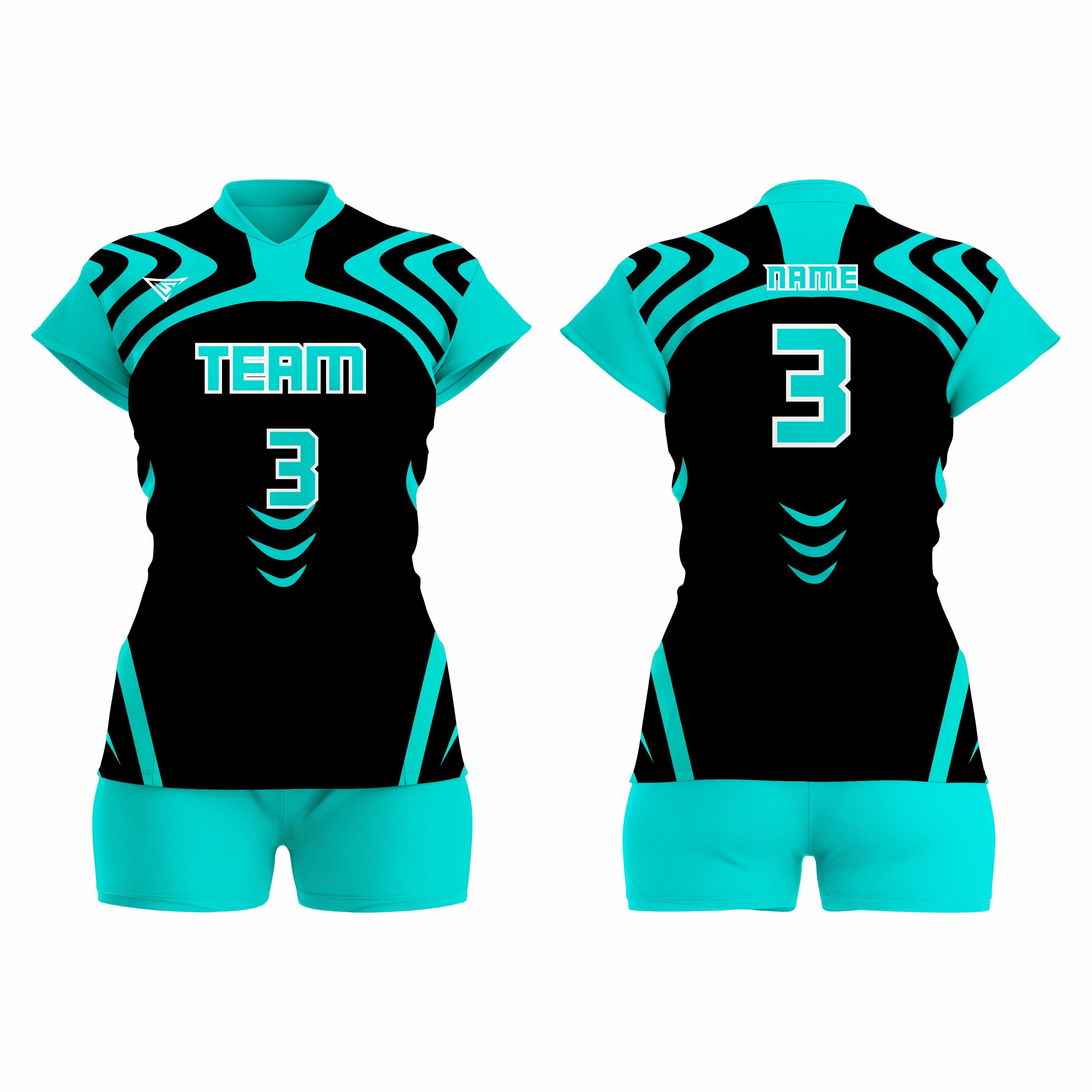 Custom Volleyball Team Uniform