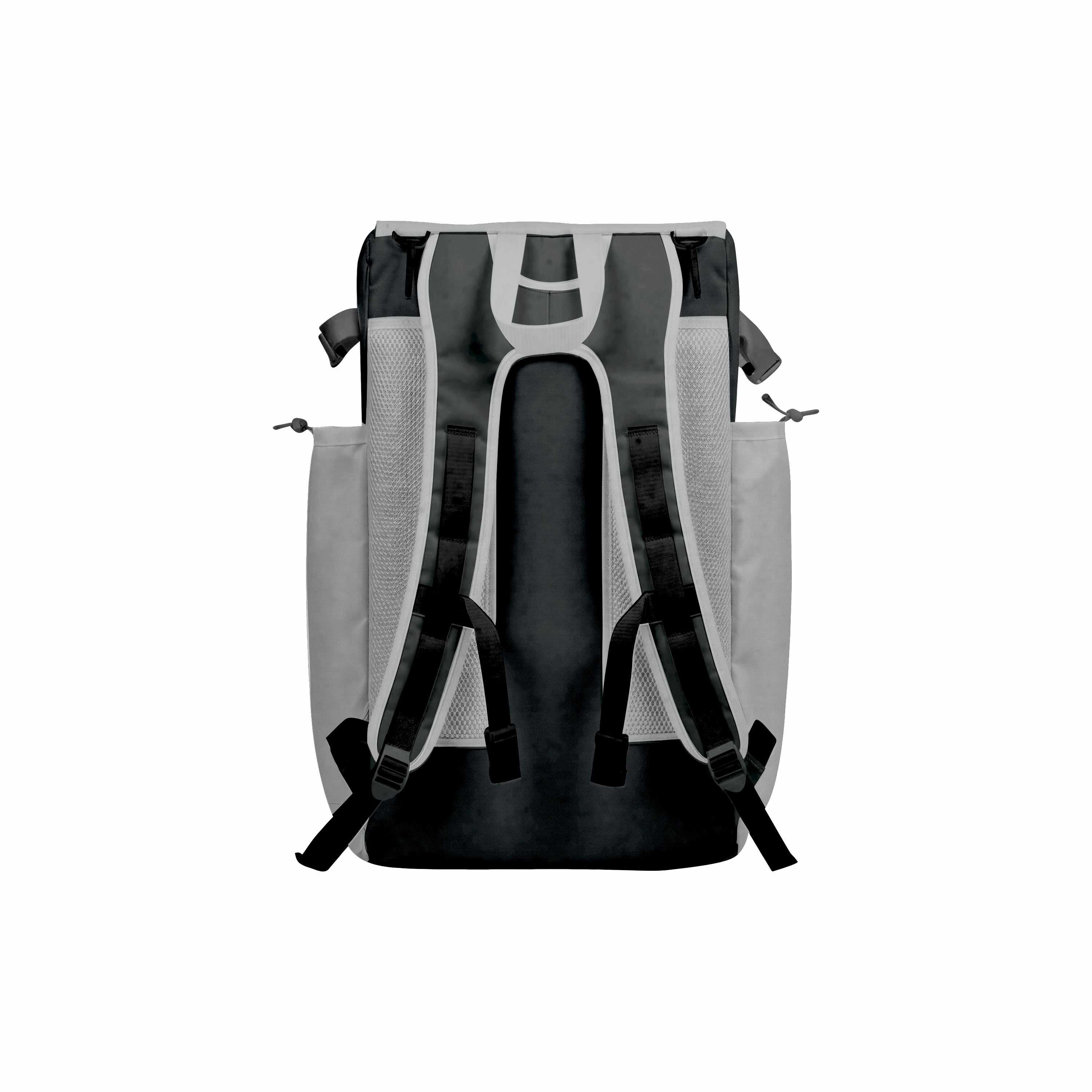 CUSTOM black & white ELITE BASEBALL/SOFTBALL BACKPACKS