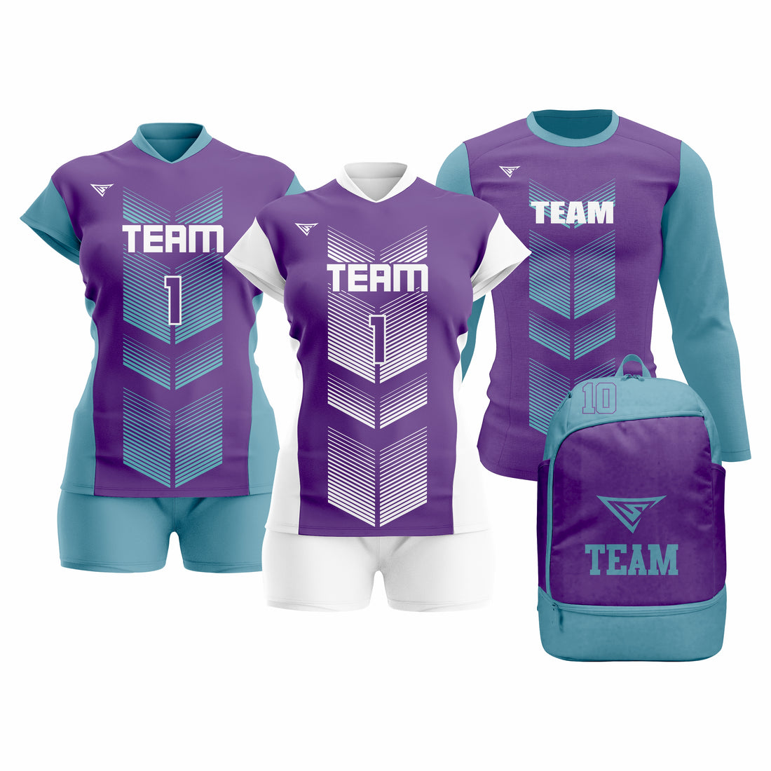 CUSTOM VOLLEYBALL TEAM UNIFORM PACKAGE - ALL-STAR