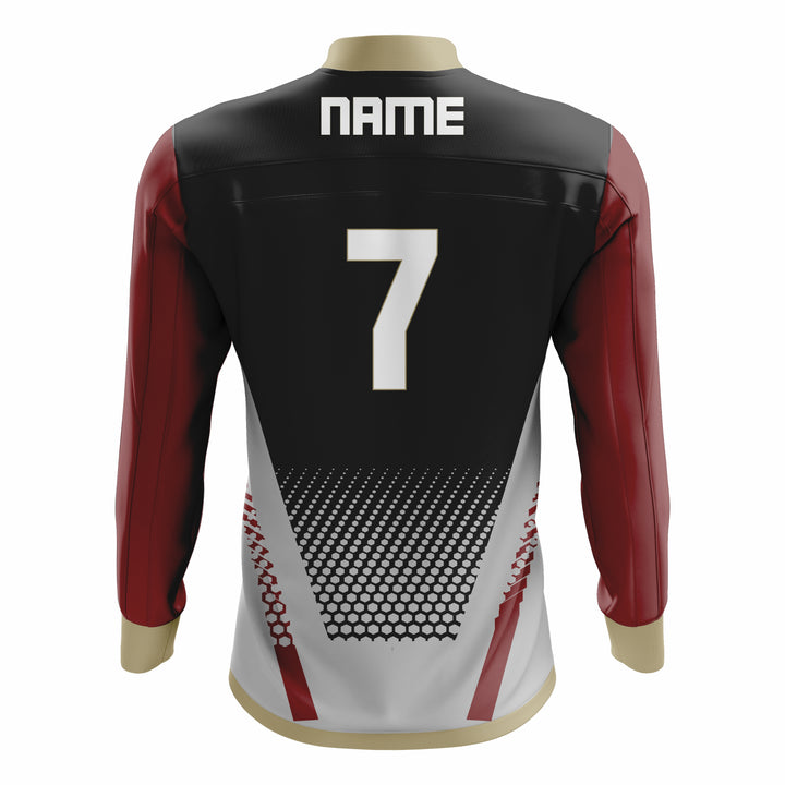 CUSTOM ¼ ZIP LONG SLEEVE CAGE JACKETS