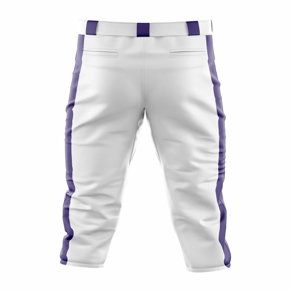 Custom White & Blue Baseball Knicker Pant