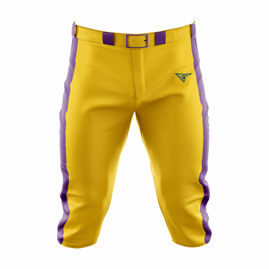 Custom Yellow & Blue softball Knicker Pant