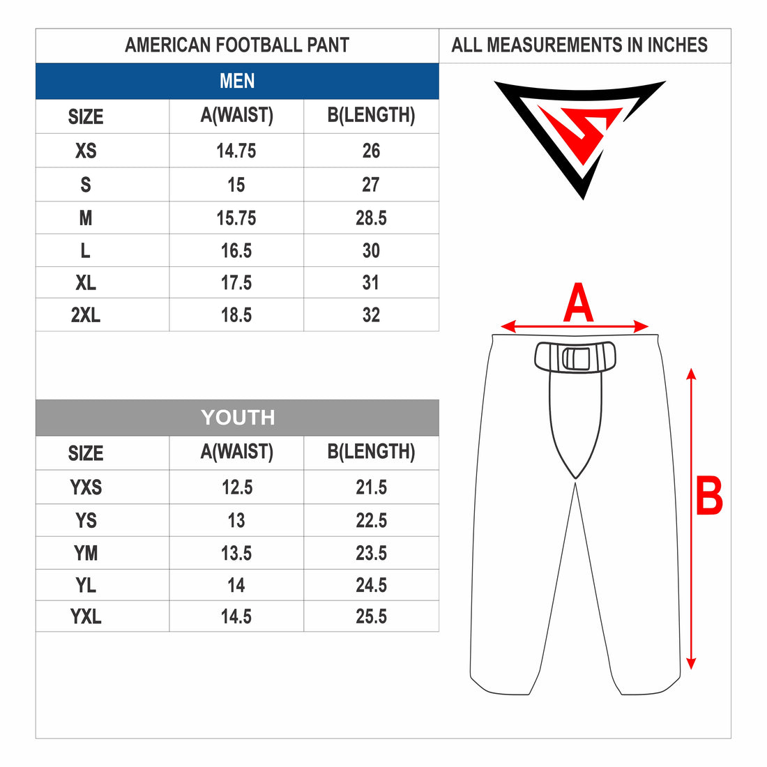 Custom Football Uniform (with Integrated Pads)
