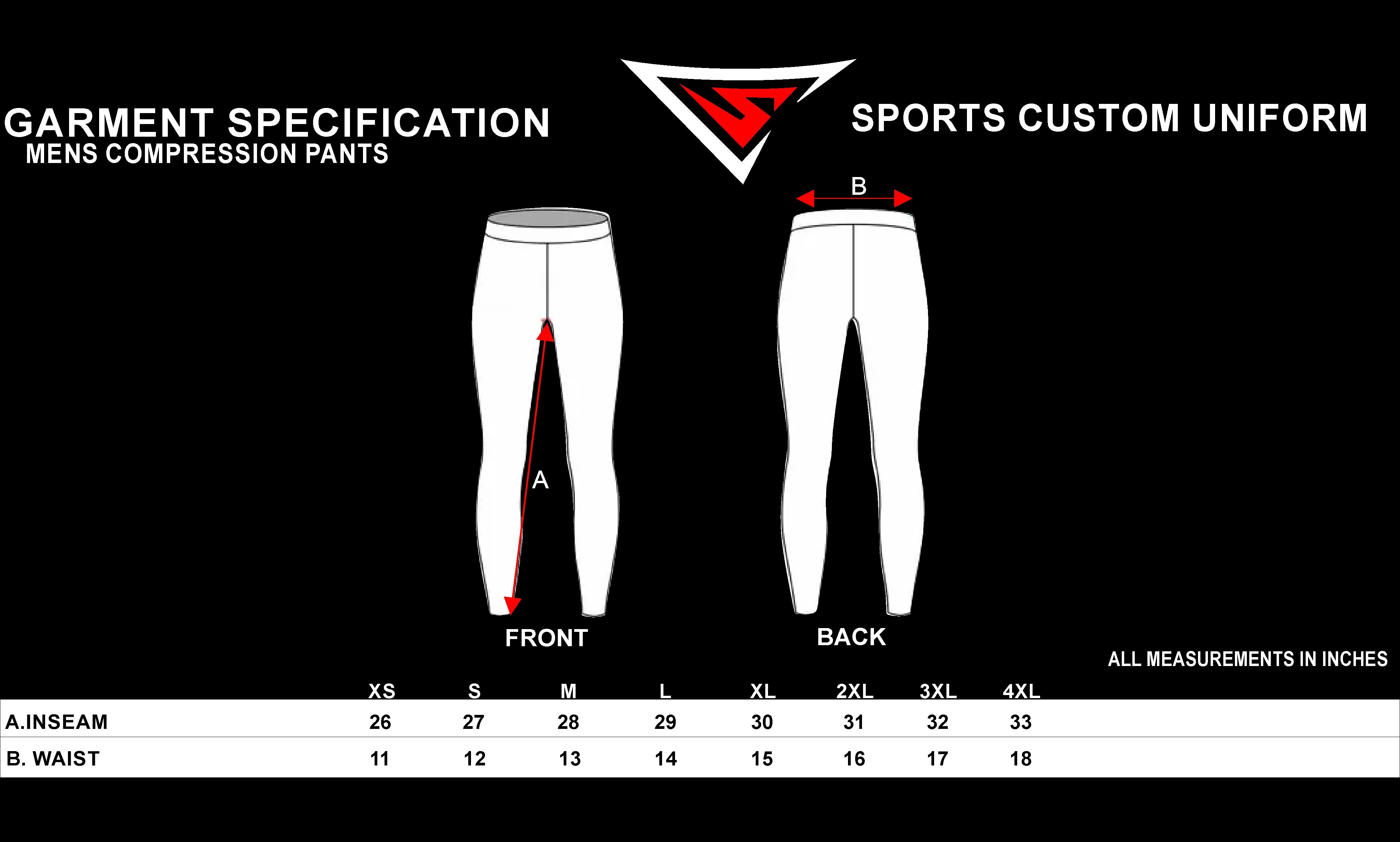 Custom Compression Pants