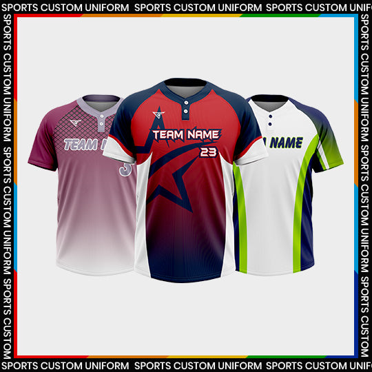 Baseball Two Button Jersey