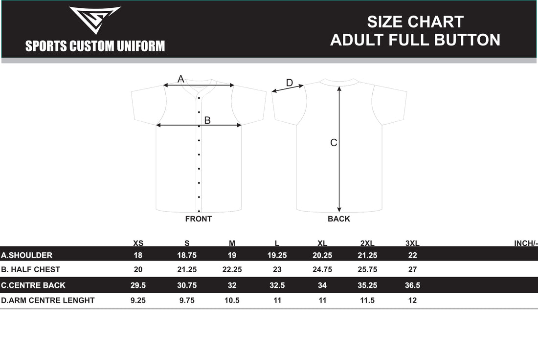 Custom Baseball Uniform
