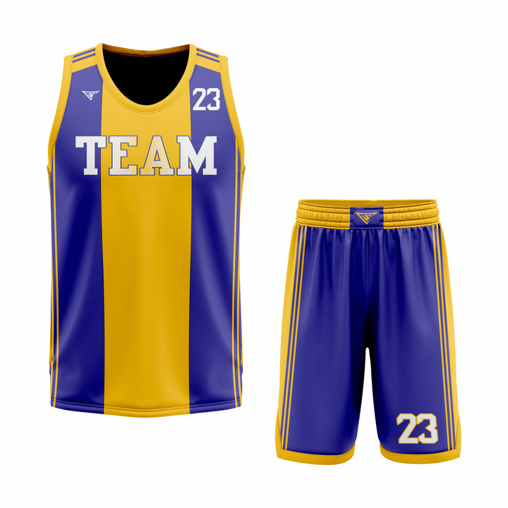 Custom Reversible Basketball Uniforms