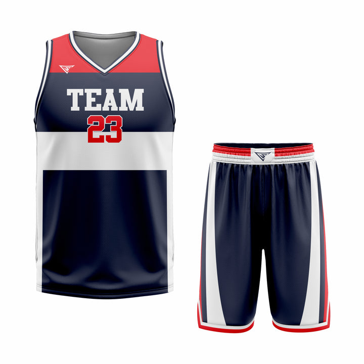 Custom Reversible Basketball Uniforms