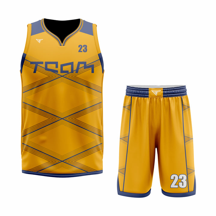 Custom Reversible Basketball Uniforms