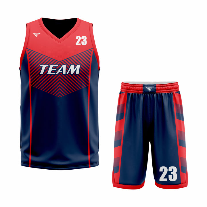 Custom Reversible Basketball Uniforms