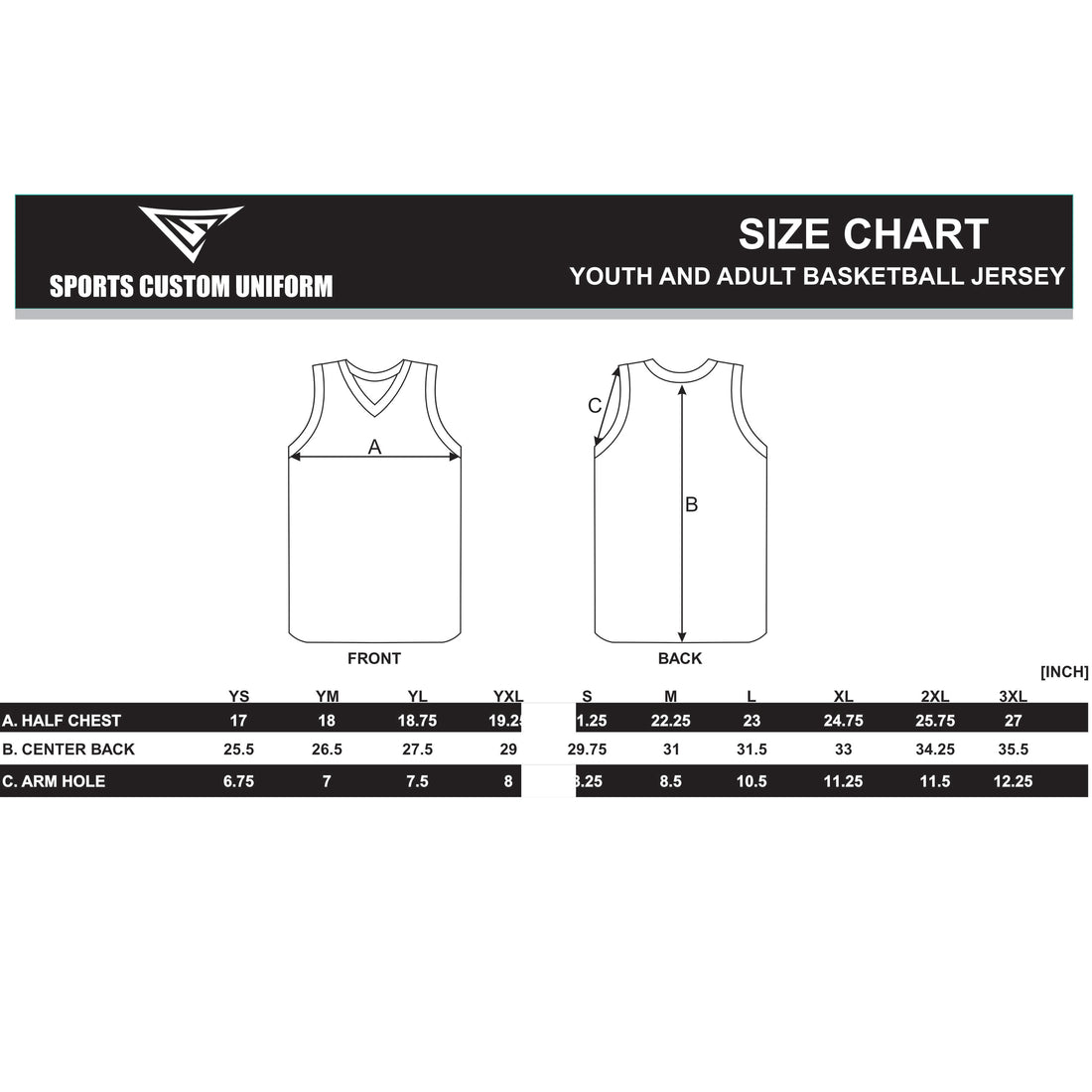 Custom Basketball Uniform