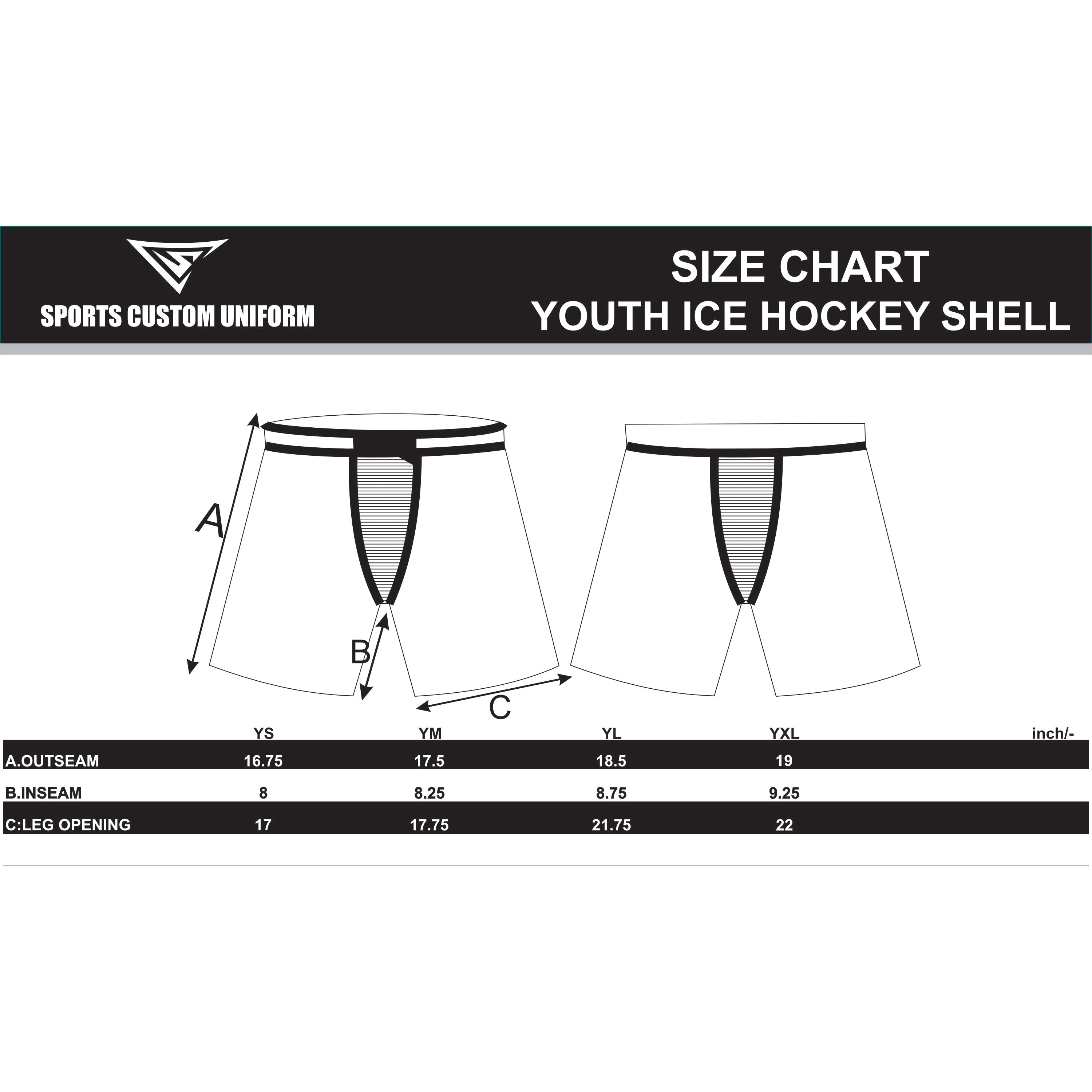 CUSTOM BLACK WHITE HOCKEY UNIFORM