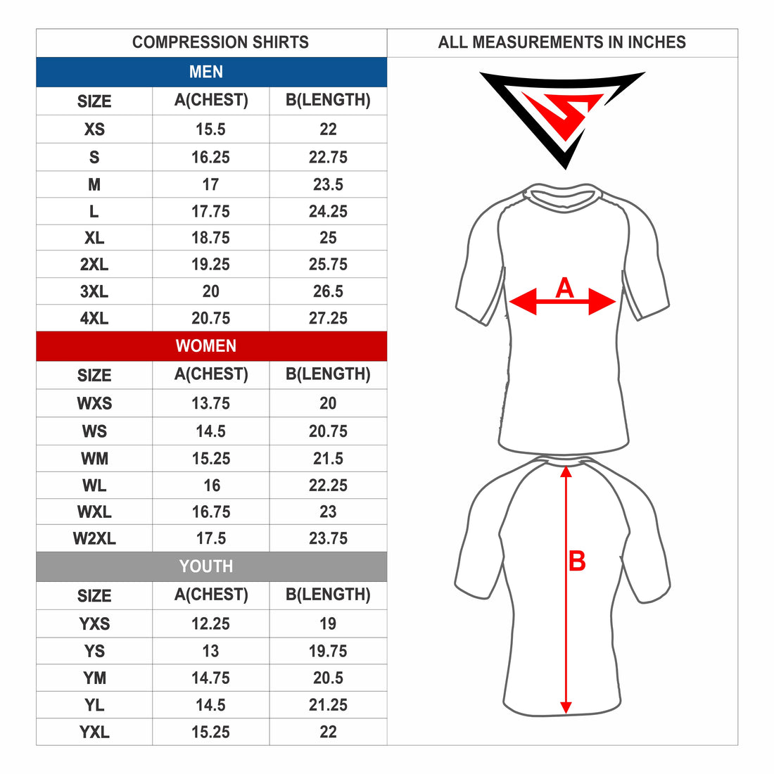Custom Short Sleeve Compression Shirts
